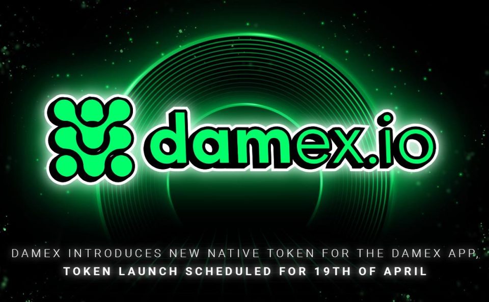 Damex Announces Utility Token to Power Smart Finance App, Token IEO Starts April 19th