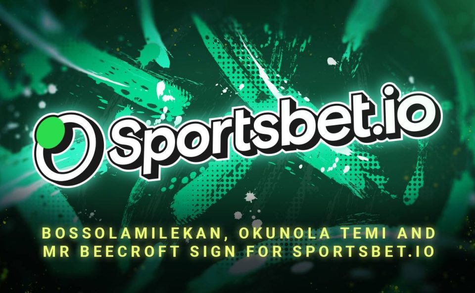 BossOlamilekan, Okunola Temi and Mr BeeCroft sign for Sportsbet.io